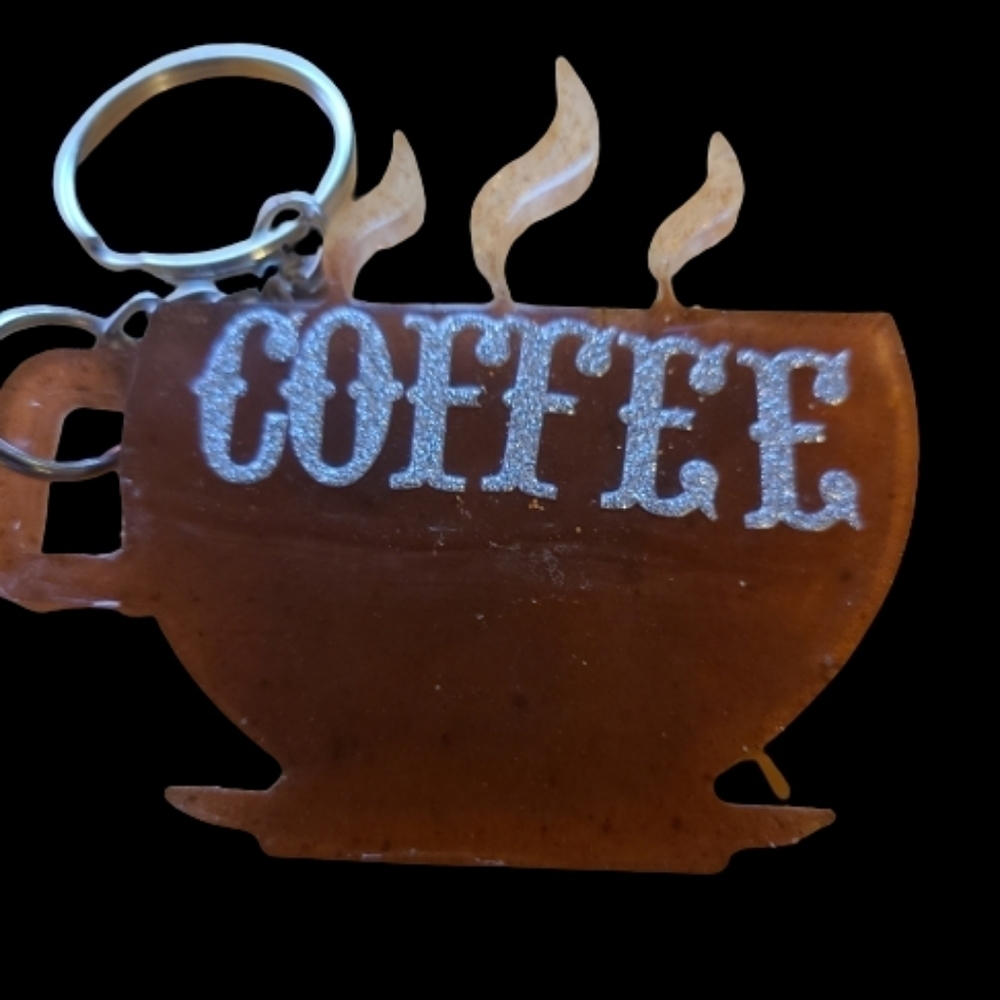 COFFEE Cup Keychain